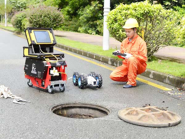 老城管道机器人检测